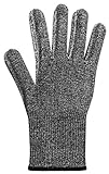 Microplane Schutzhandschuh Universalgröße Schnittfester Handschuh Grau 1 Stück 34027